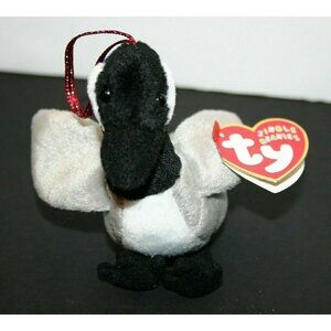 Ty Beanie Baby Loosy Goose Christmas Jingle 2001 retired 3501 NEW